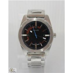 NEW JUMBO 44MM DIESEL S/S QUARTZ MEN'S WATCH