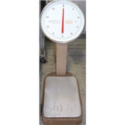 CHATILLON PLATFORM SCALE 50 LB CAPACITY