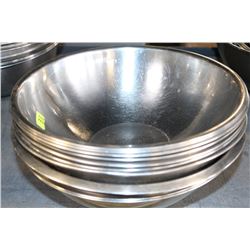 1 DOZEN S/S MIXING BOWLS ON CHOICE