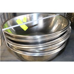 1 DOZEN S/S MIXING BOWLS ON CHOICE