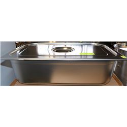 ME #08-STAINLESS STEEL FULL SIZE 4" DEEP FOOD