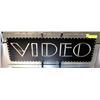 Image 1 : "VIDEO" NEON SIGN