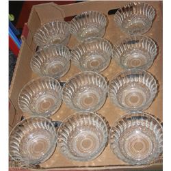 FLAT OF DESSERT DISHES