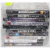 Image 1 : LOT OF 10 PS3 GAMES INCLU.CALL OF DUTY BLACK OPS,
