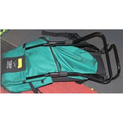 OUTDOOR WORKS BABY BACKPACK CARRIER BLUE/BLACK