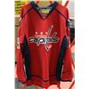Image 1 : BACKSTROM #19 CAPITALS JERSEY SIZE 48
