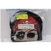 Image 1 : BAG OF 3 GLOW IN THE DARK HALLOWEEN TOQUES