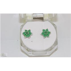 #19-Natural Emerald Enhance,925% Solid Silver