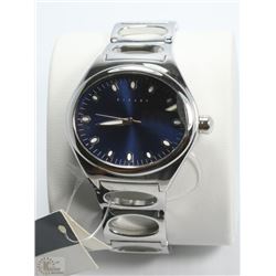 NEW SISLEY S/S WOMEN'S WATCH W/BLUE DIAL