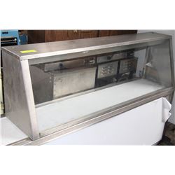 SNEEZE GUARD WITH LIGHT