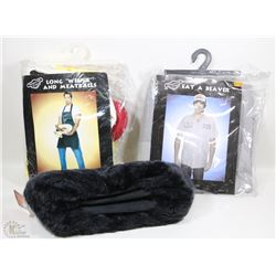 FLAT WITH HALLOWEEN COSTUMES