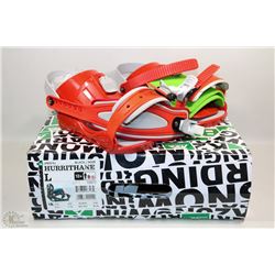 PAIR OF MENS BINDINGS FOR SNOW BOARD