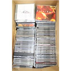 BOX OF OVER 100 CDS INCL STAN GETZ , PEARL JAM,