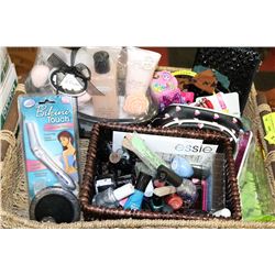 LARGE BASKET OF NEW BODY, NAIL & HAIR