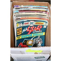 BOX W/35 SILVERAGE COMICS INCL. ALL STAR