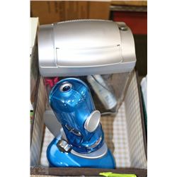 BROWN BOX W/AQUARIUM W/SUPPLIES &