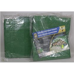 3 NEW 6X8 TARPS