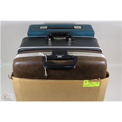 BOX W/3 VINTAGE MANUAL TYPEWRITERS