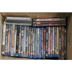 BOX WITH 33 DVD'S