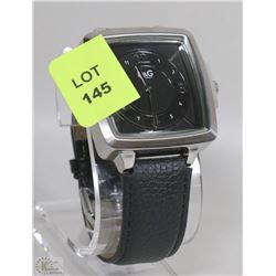 NEW D&G DOLCE & GABBANA BLACK FACE MEN'S WATCH