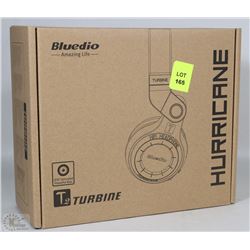 NEW BLUEDIO BLUE TOOTH OVER EAR HEADPHONES(BLK)