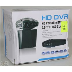 NEW HD DVR PORTABLE DASH CAM WITH BATTERY