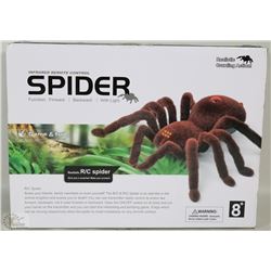 NEW REMOTE CONTROL REALISTIC SPIDER  WITH LIGHT