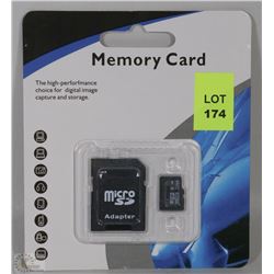NEW 32GB MICRO SD WITH ADAPTER