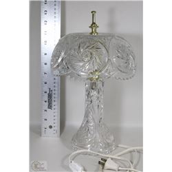 PIN WHEEL CRYSTAL LAMP