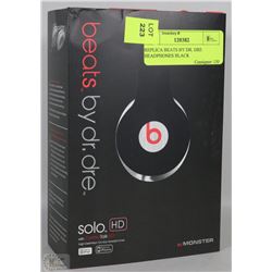 REPLICA BEATS BY DR. DRE HEADPHONES BLACK