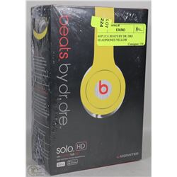 REPLICA BEATS BY DR. DRE HEADPHONES YELLOW