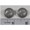 Image 1 : #5)GERMAN NAZI TOTENKOPT DIVSION UNIFORM BUTTONS