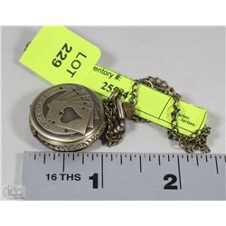 NEW POCKET WATCH FEATURING "ROYAL FLUSH" POKER