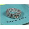 Image 1 : TIFFANY & CO.STERLING SILVER .925 MESH RING HEART
