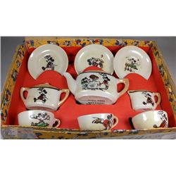 VINTAGE MICKEY AND MINNIE MOUSE TEA SET (OLD STYLE