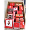 Image 1 : COCA COLA BOX LOT INCL NEW CHRISTMAS ORNAMENTS