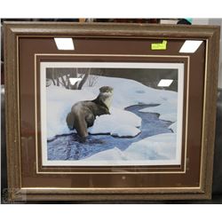 FRAMED LT ED SIGNED DUCKS UNLIMITED PRINT