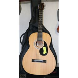 ST. LAURANT 3/4 SIZE ACOUSTIC GUITAR WITH BAG CASE