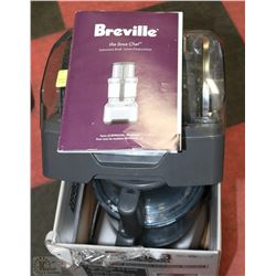 BREVILLE "THE SOUS CHEF" WITH ATTACHEMENTS+MANUAL