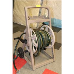 HOSE REEL WITH GARDEN HOSE
