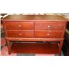 Image 1 : NEW WOOD 4 DRAWER SIDEBOARD