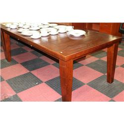 NEW WOOD KITCHEN TABLE WITH LEAF