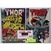 Image 1 : SILVER AGE THOR COMICS  #139 & #156 WITH 12 CENT