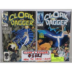 CLOAK AND DAGGER #1 & #2 COMICS FEATURED IN NEW TV