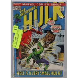 THE INCREDIBLE HULK #154