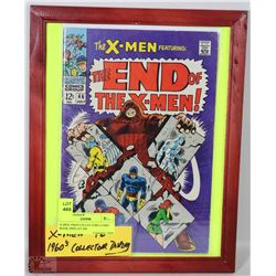 X-MEN 1960'S COLLECTORS COMIC BOOK DISPLAY #46