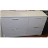 Image 1 : WHITE 4 DRAWER DRESSER