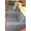 Image 1 : NEW DELUXE GREY FABRIC SOFA, LOVE SEAT AND CHAIR
