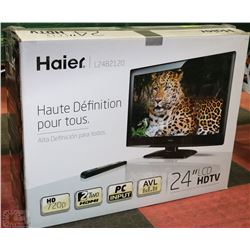 PREVIOUSLY ENJOYED HAIER 24" LCD HD TV