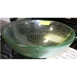 NEW 16" GLASS BATHROOM VESSEL SINK